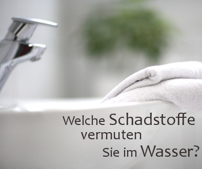 Wasserfilter gegen Schadstoffe