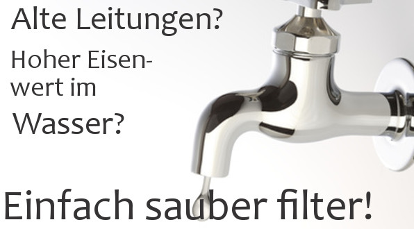 Wasserfilter gegen Eisen